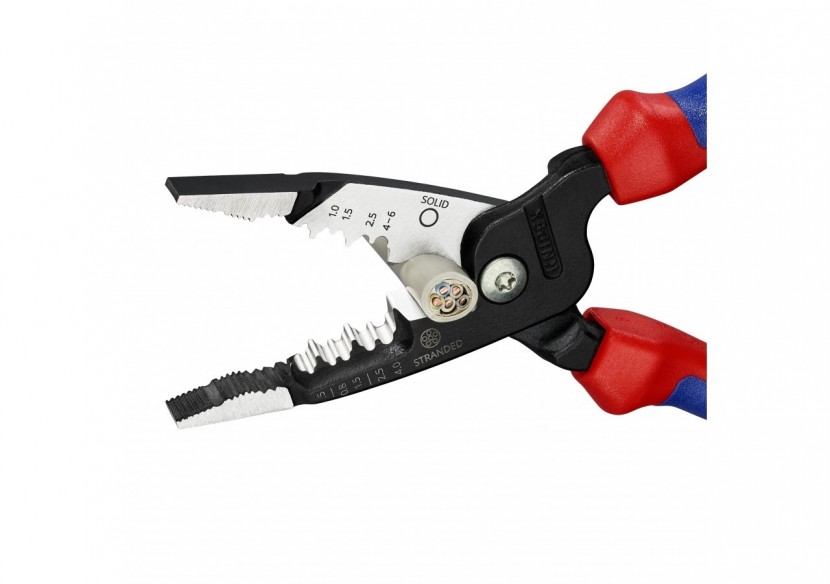Pince multifonctions 5 en 1 - 200mm - Saisit, coupe et dénude - Bimatière - Knipex - 1372200ME