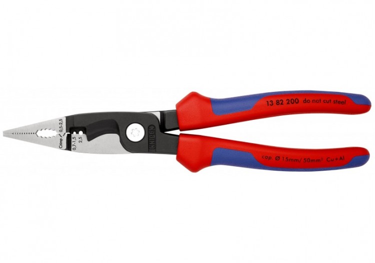 Pince multifonctions 6 outils en 1 - 200mm - Bi-matière - Knipex - 1382200