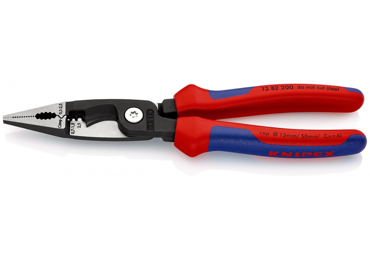 Pince multifonctions 6 outils en 1 - 200mm - Bi-matière - Knipex - 1382200