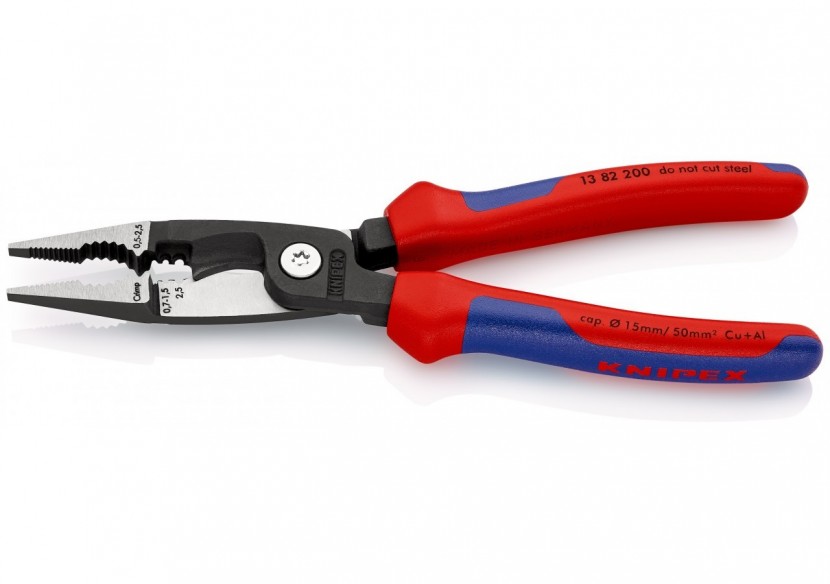 Pince multifonctions 6 outils en 1 - 200mm - Bi-matière - Knipex - 1382200
