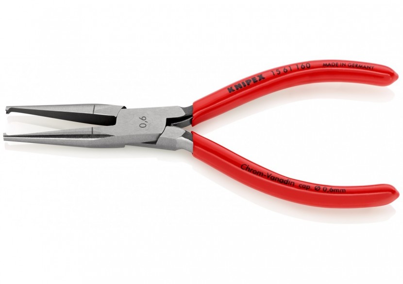 Pince à dénuder avec prisme de dénudage précis Ø0,6mm - 160mm - Gainage PVC - Knipex - 1561160