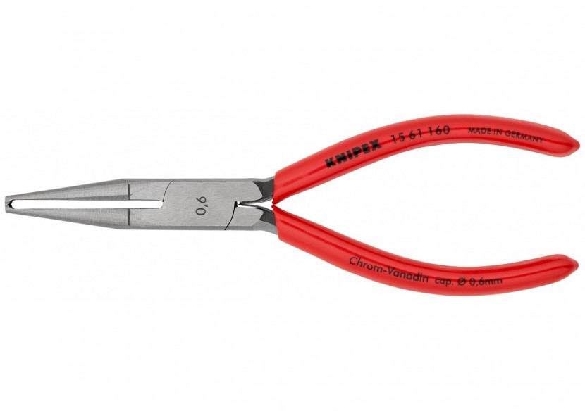 Pince à dénuder avec prisme de dénudage précis Ø0,6mm - 160mm - Gainage PVC - Knipex - 1561160