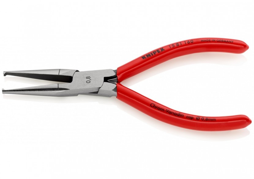 Pince à dénuder avec prisme de dénudage précis Ø0,8mm - 160mm - Gainage PVC - Knipex - 1581160