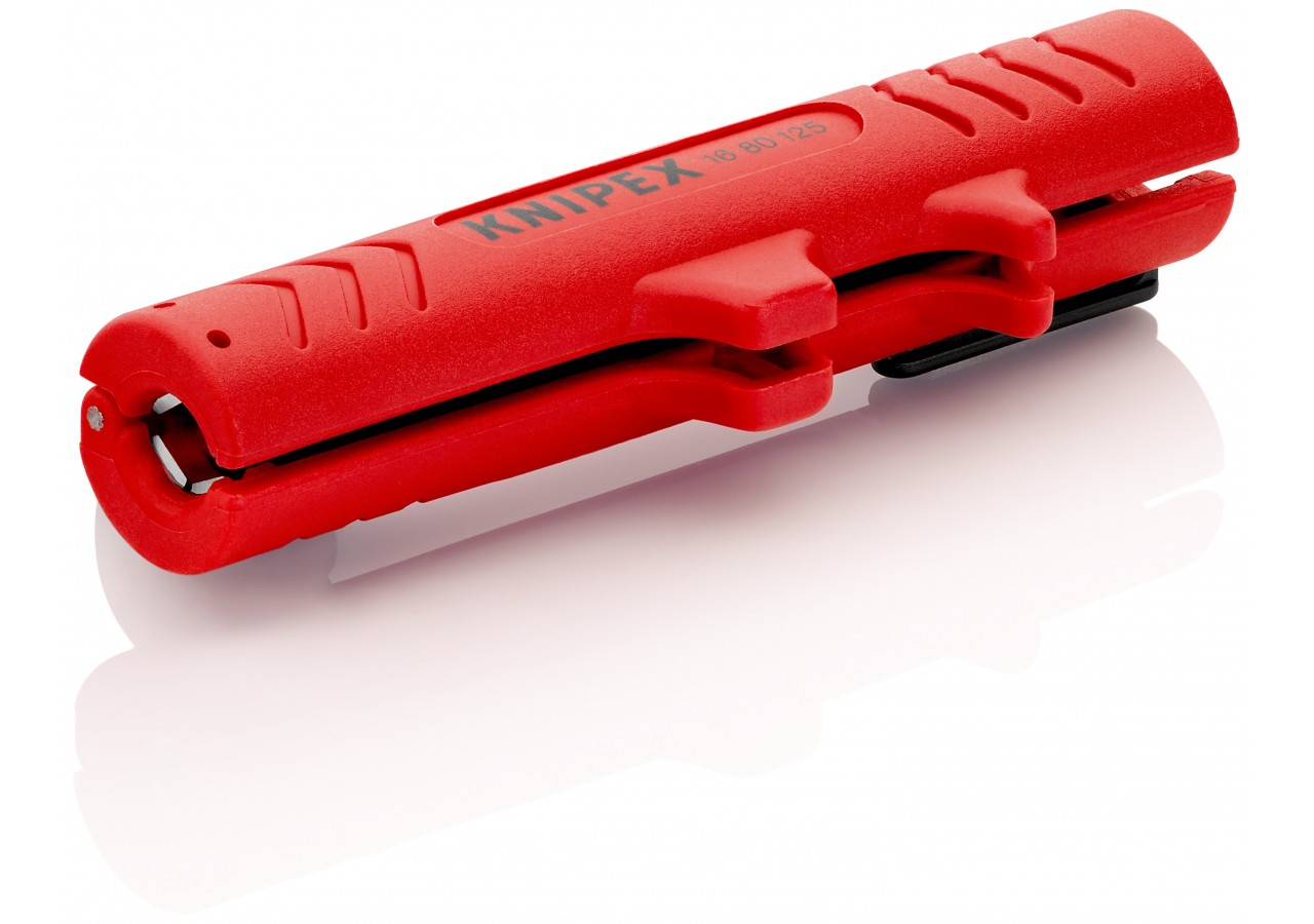 Outil à dégainer universel câbles ronds Ø8à13mm - 125mm - Boitier ABS - SC - Knipex - 1680125SB