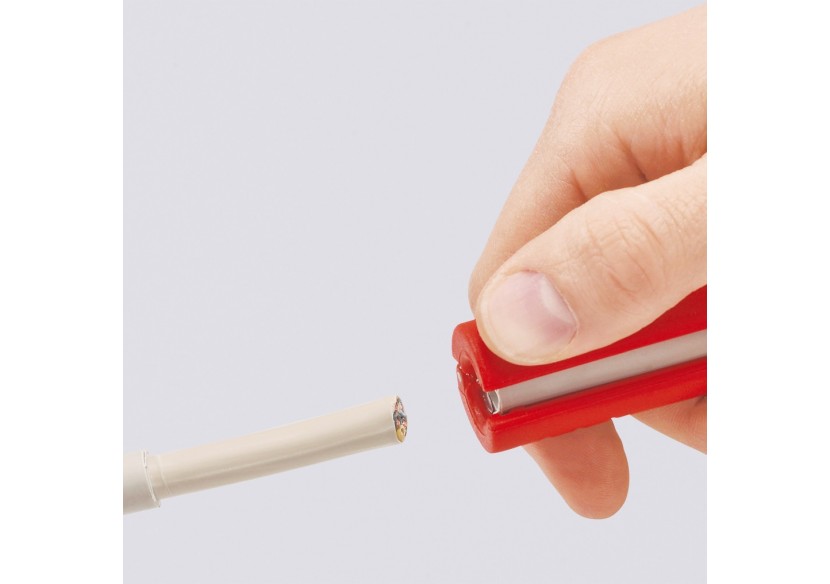 Outil à dégainer universel câbles ronds Ø8à13mm - 125mm - Boitier ABS - SC - Knipex - 1680125SB