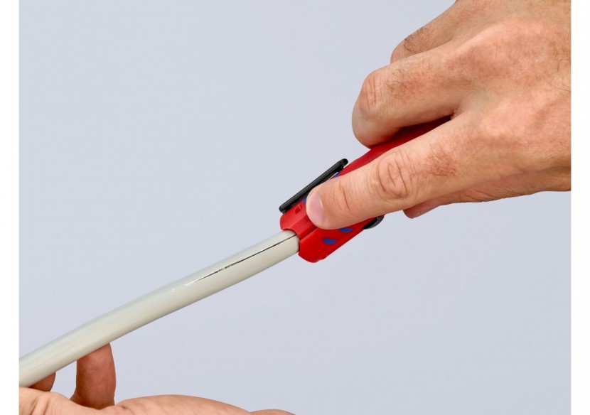 Outil à dégainer universel câbles Ø8à13mm avec couteau - 125mm Boitier ABS - SC - Knipex - 1685125SB