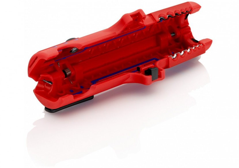 Outil à dégainer universel câbles Ø8à13mm avec couteau - 125mm Boitier ABS - SC - Knipex - 1685125SB