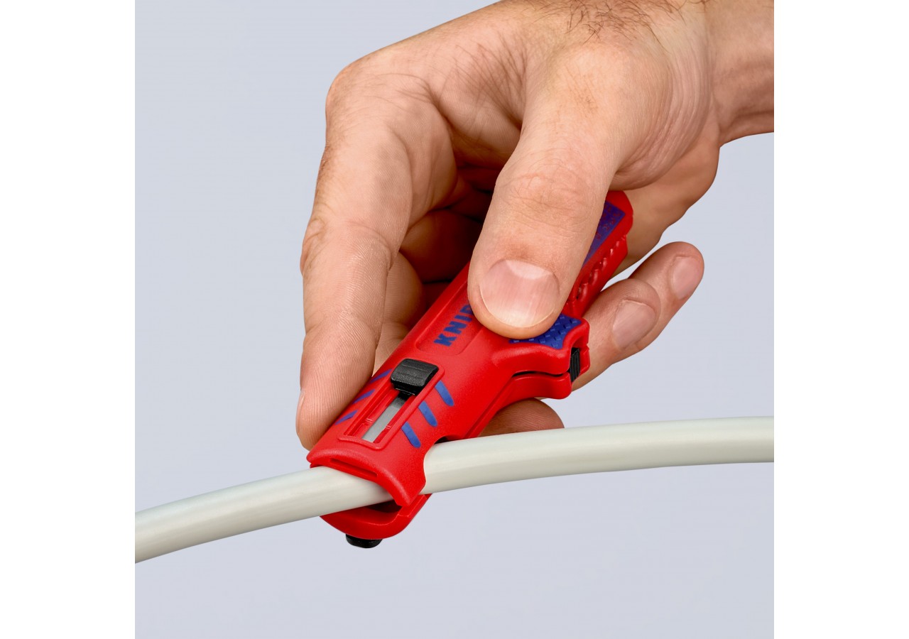 Outil à dégainer universel câbles Ø8à13mm avec couteau - 125mm Boitier ABS - SC - Knipex - 1685125SB