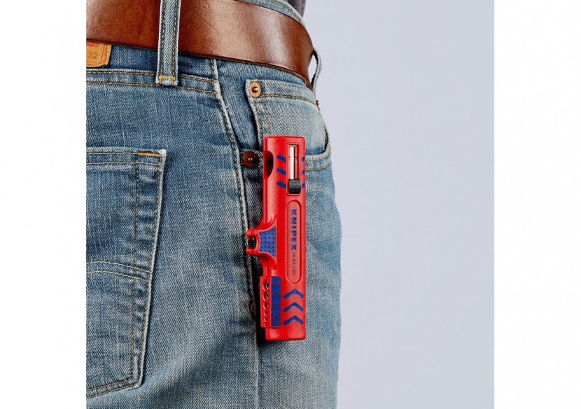 Outil à dégainer universel câbles Ø8à13mm avec couteau - 125mm Boitier ABS - SC - Knipex - 1685125SB