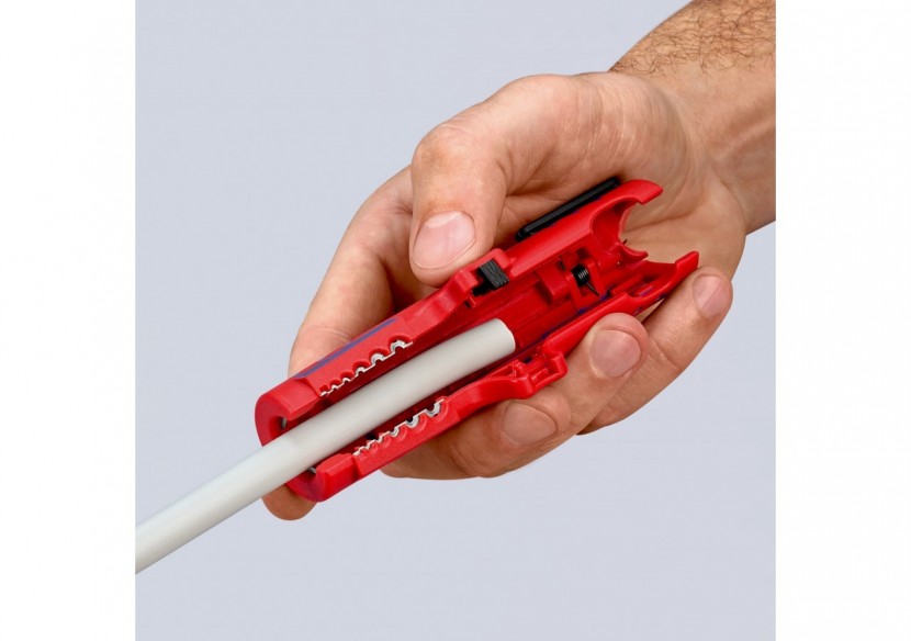 Outil à dégainer universel câbles Ø8à13mm avec couteau - 125mm Boitier ABS - SC - Knipex - 1685125SB