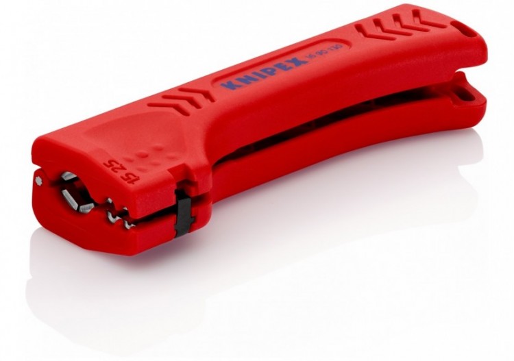 Outil à dégainer universel câbles Ø8à13mm - 130mm - Boitier ABS - Sur carte - Knipex - 1690130SB