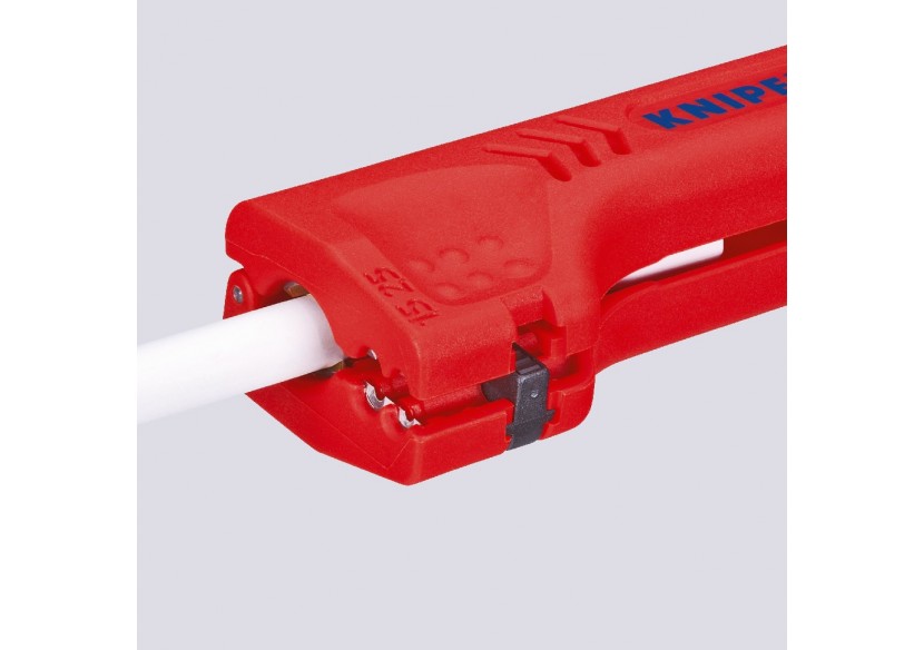 Outil à dégainer universel câbles Ø8à13mm - 130mm - Boitier ABS - Sur carte - Knipex - 1690130SB