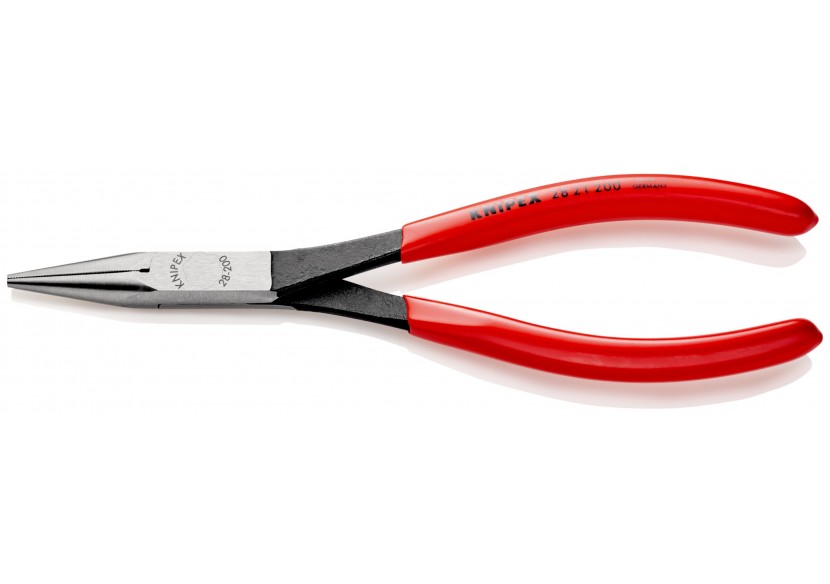 Pince de montage 200mm becs 1/2 ronds - Gainage PVC - Grande force de préhension - Knipex - 2821200