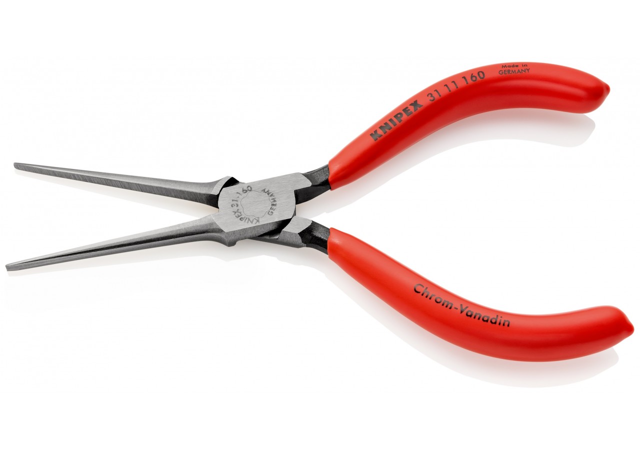 Pince ultrafine de préhension 160mm - Gainage PVC - Avec becs longs : 55mm - Knipex - 3111160