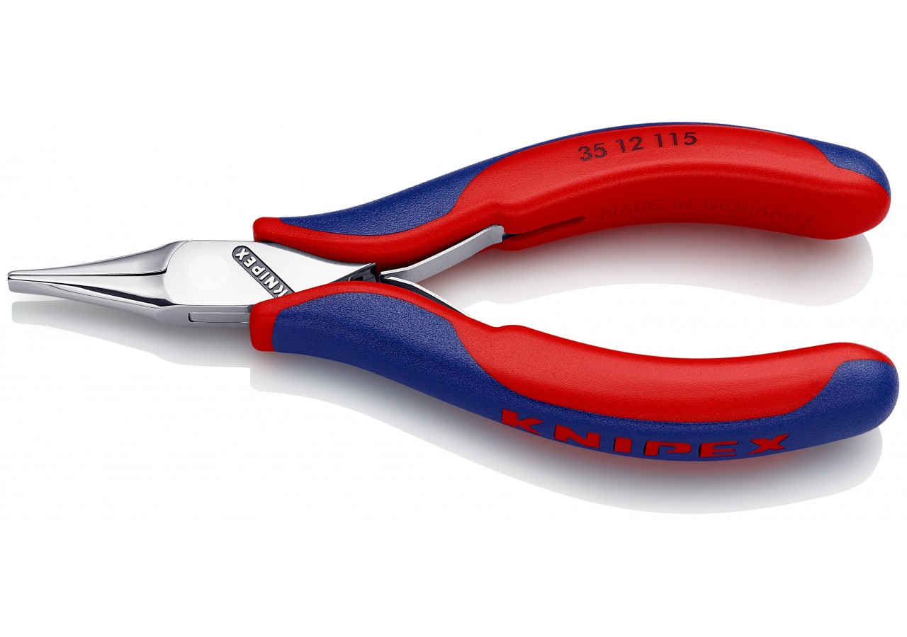 Pince de préhension - Becs plats lisses - 115mm - Bi-matière - Polie miroir - Knipex - 3512115