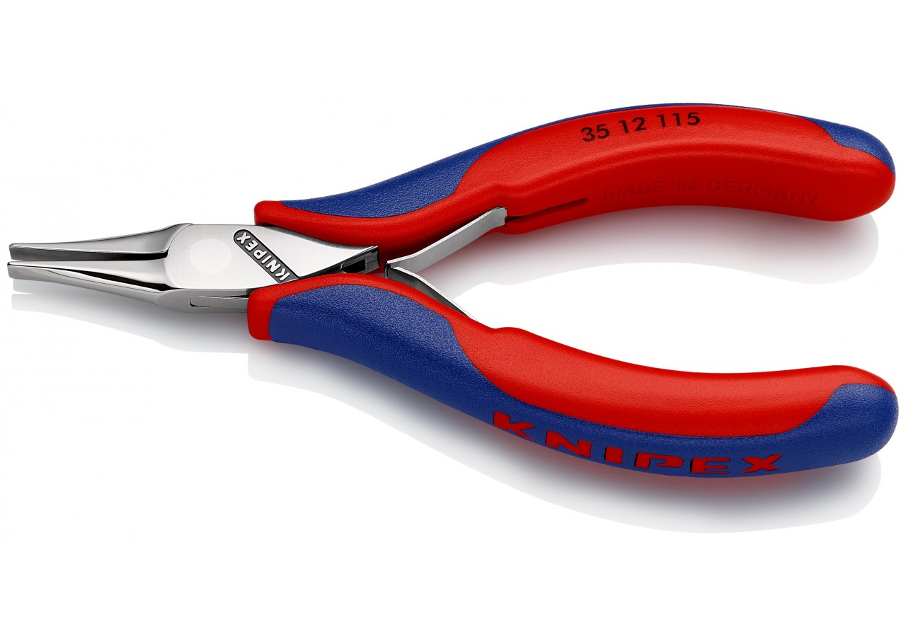 Pince de préhension - Becs plats lisses - 115mm - Bi-matière - Polie miroir - Knipex - 3512115