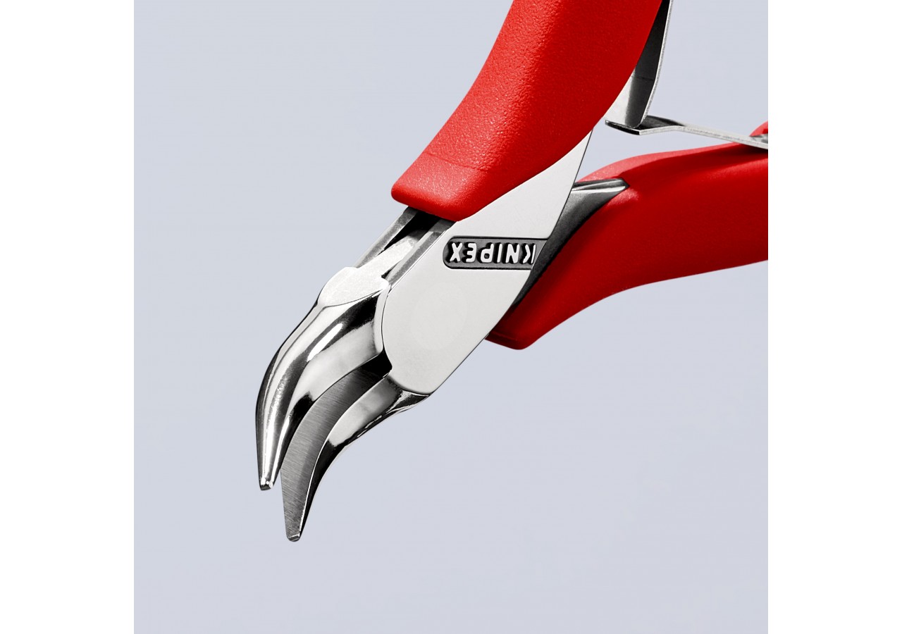 Pince de préhension - Becs ronds lisses - 115mm - Bi-matière - Polie miroir - Knipex - 3532115