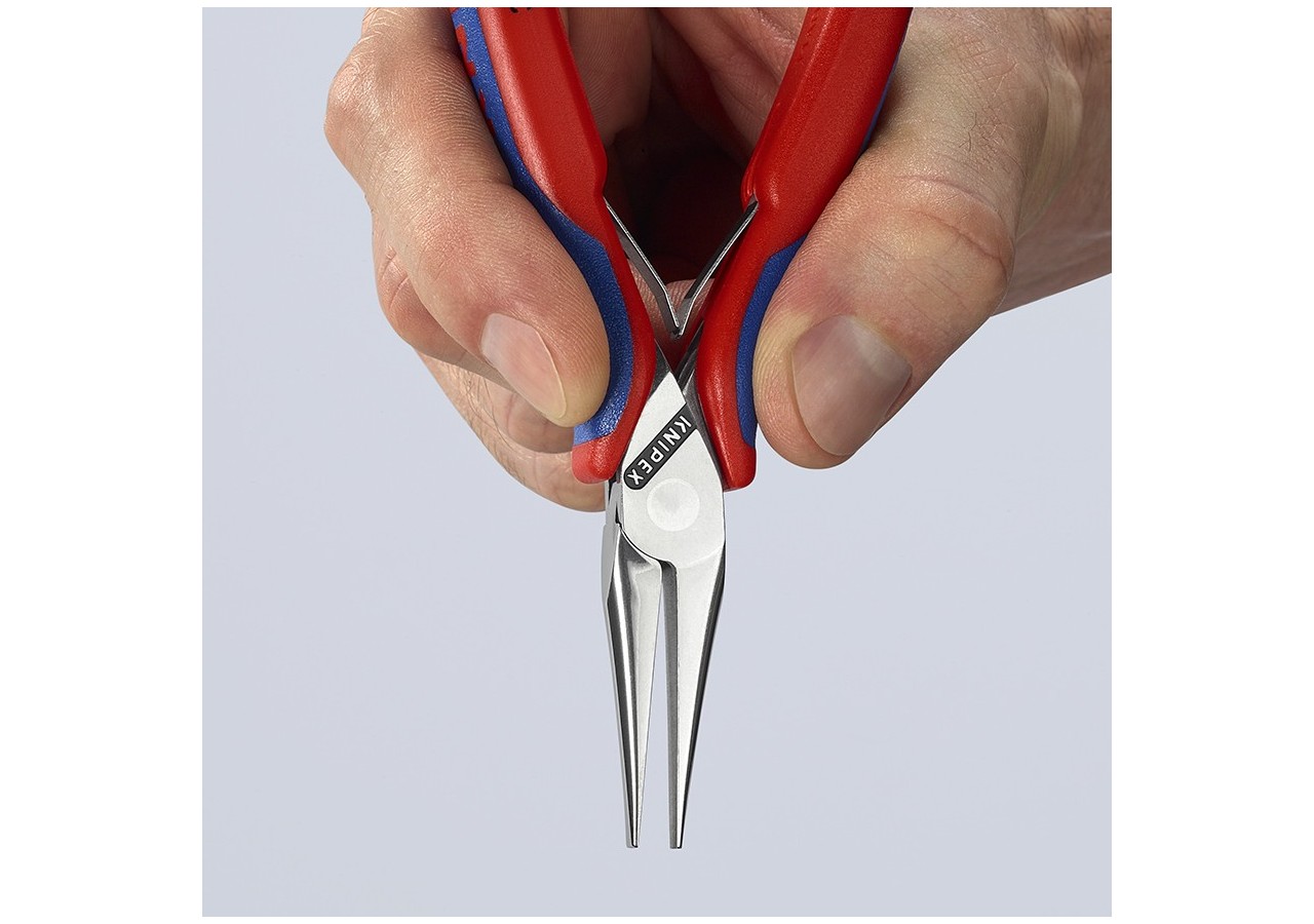 Pince de préhension - Becs plats lisses - 145mm - Ganiage bi-matière - Knipex - 3552145