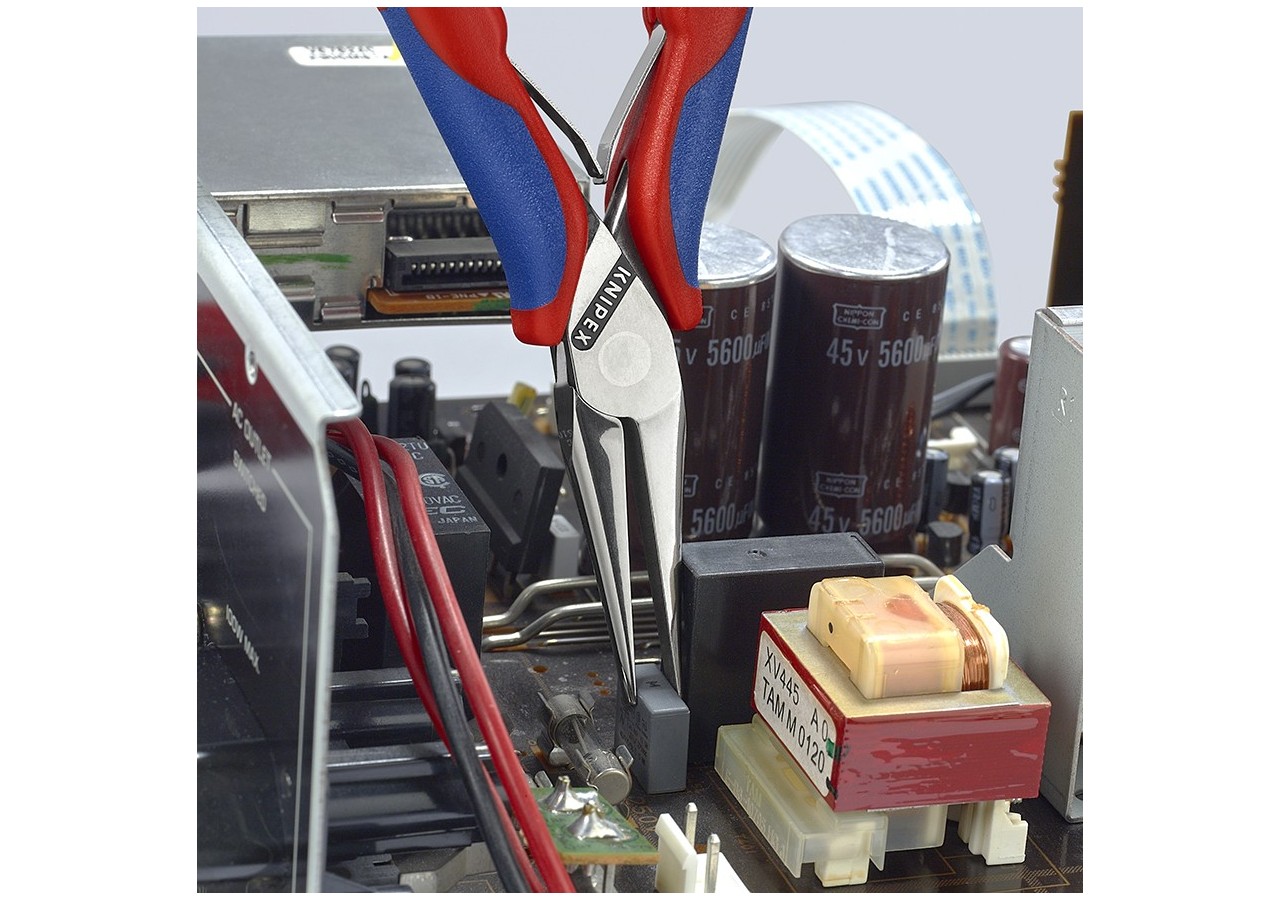 Pince de préhension - Becs plats lisses - 145mm - Ganiage bi-matière - Knipex - 3552145