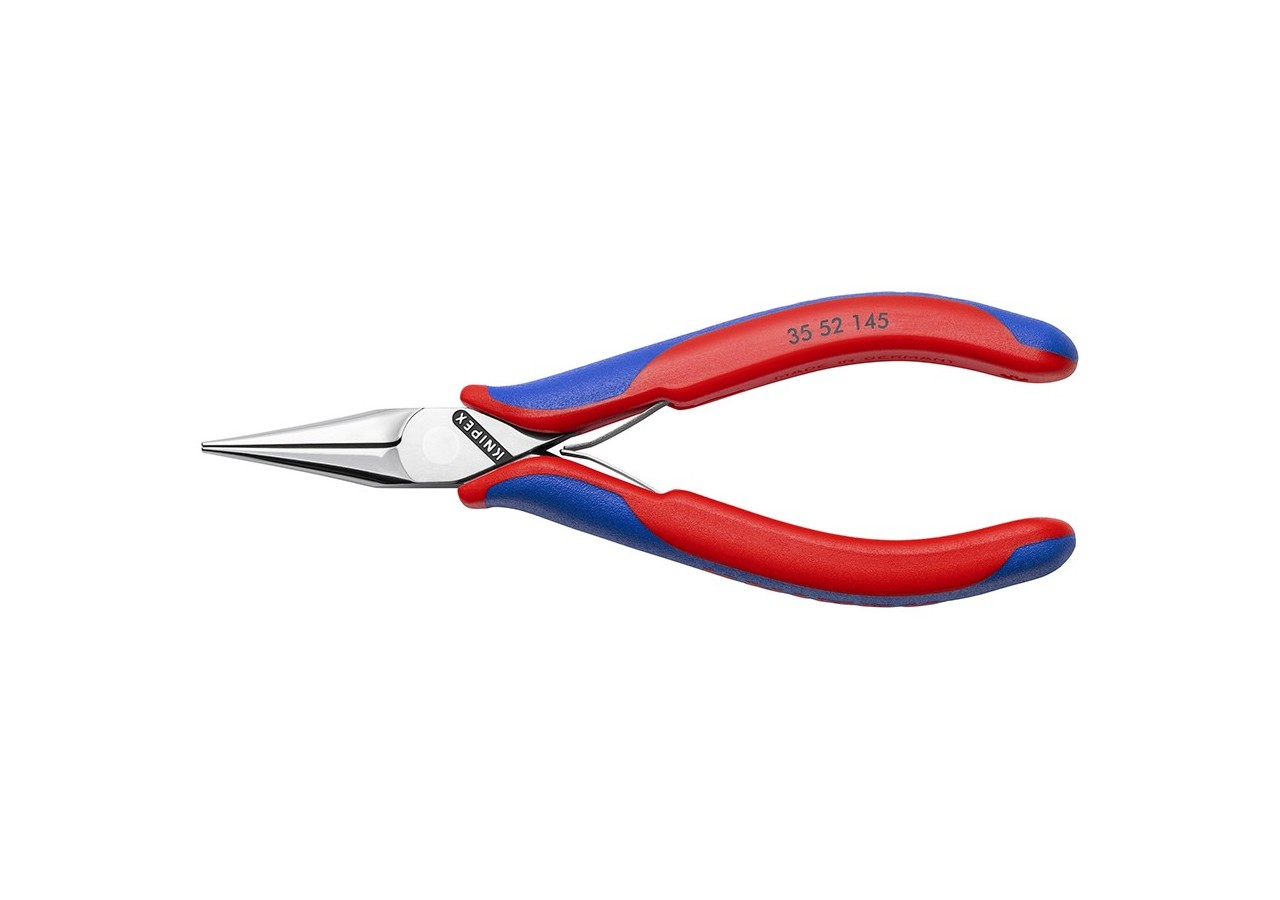 Pince de préhension - Becs plats lisses - 145mm - Ganiage bi-matière - Knipex - 3552145