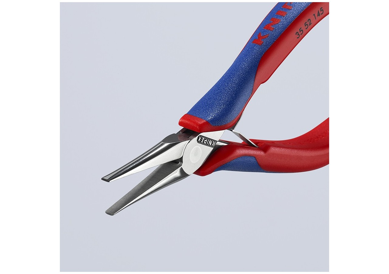 Pince de préhension - Becs plats lisses - 145mm - Ganiage bi-matière - Knipex - 3552145