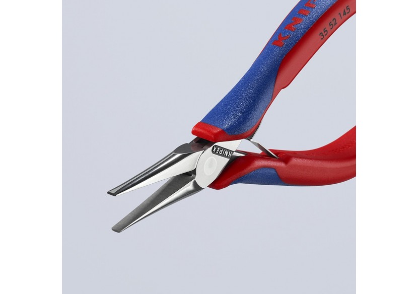 Pince de préhension - Becs plats lisses - 145mm - Ganiage bi-matière - Knipex - 3552145