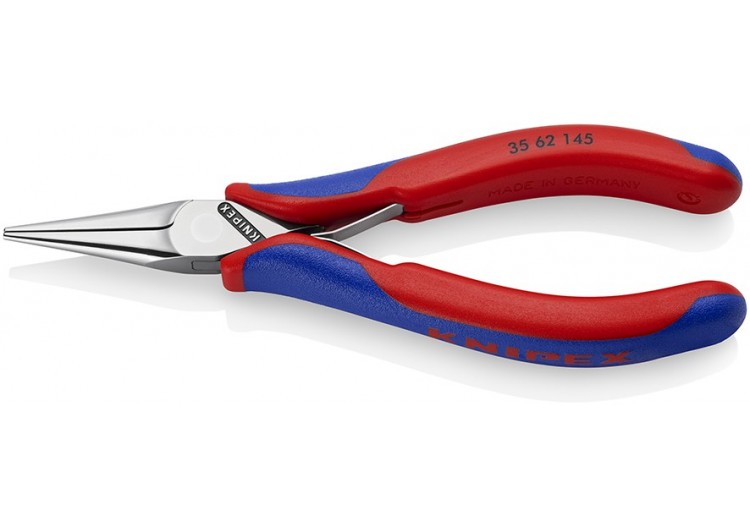 Pince de préhension - Becs demi-ronds lisses - 145mm - Bi-matière - Polie miroir - Knipex - 3562145