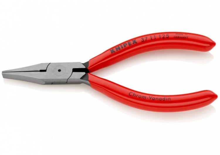 Pince de préhension pour la mécanique de précision Becs plats 125mm Gainage PVC - Knipex - 3711125