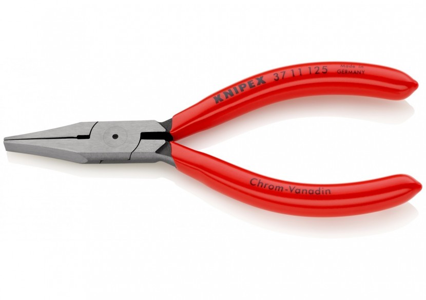 Pince de préhension pour la mécanique de précision Becs plats 125mm Gainage PVC - Knipex - 3711125