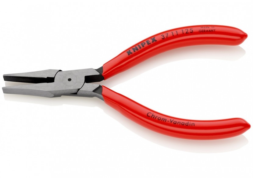 Pince de préhension pour la mécanique de précision Becs plats 125mm Gainage PVC - Knipex - 3711125