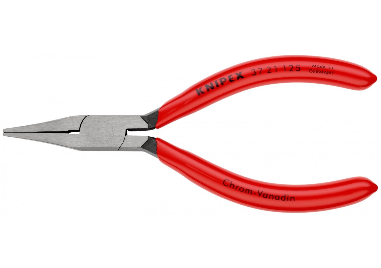 Pince de préhension mécanique de précision - Becs plats - 125mm - Gainage PVC - Knipex - 3721125