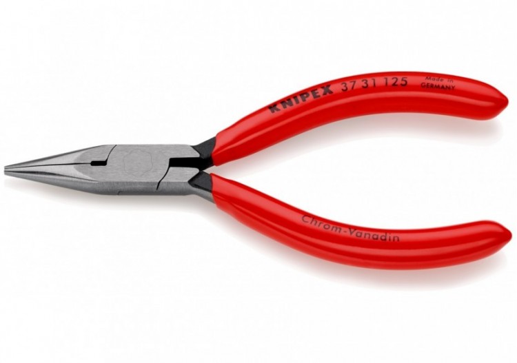 Pince de préhension mécanique de précision - Becs demi-ronds - 125mm Gainage PVC - Knipex - 3731125