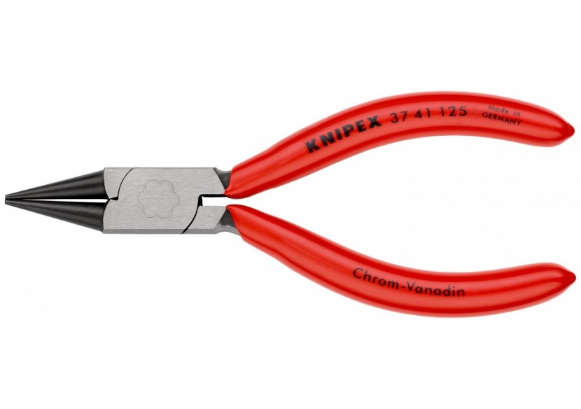 Pince de préhension mécanique de précision - Becs ronds - 125mm - Gainage PVC - Knipex - 3741125