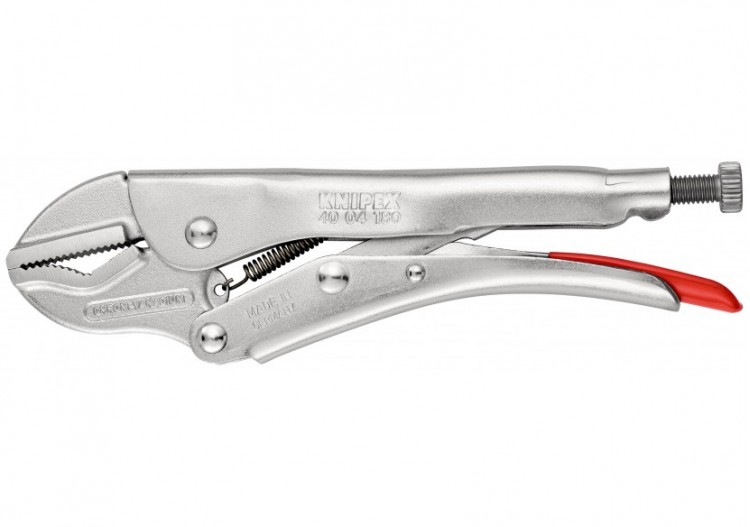 Pince-étau universelle - 180mm - Zinguée brillante - Section max 35mm - Knipex - 4004180