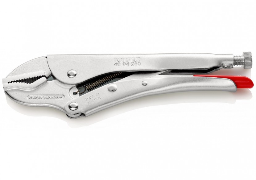 Pince-étau universelle - 250mm - Zinguée brillante - Section max 35mm - Knipex - 4004250 Pince-étau universelle - 250mm - Zinguée brillante - Section max 35mm - Knipex - 4004250