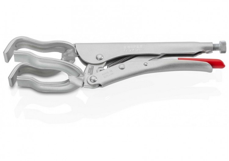 Pince-étau à souder - 280mm - Zinguée brillante - Capacité 70mm - Knipex - 4224280