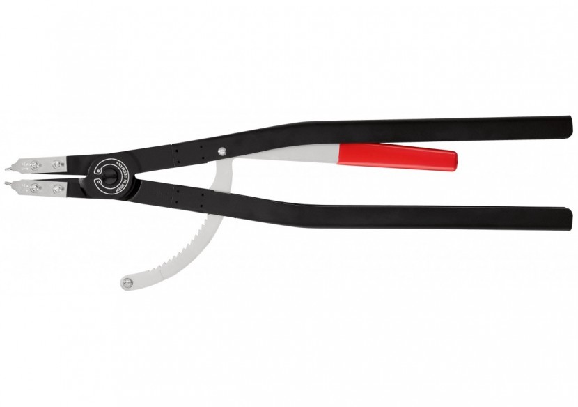 Pince pour circlips intérieurs Alésage de 122 à 300mm - 570mm - Epoxy noir - Knipex - 4410J5