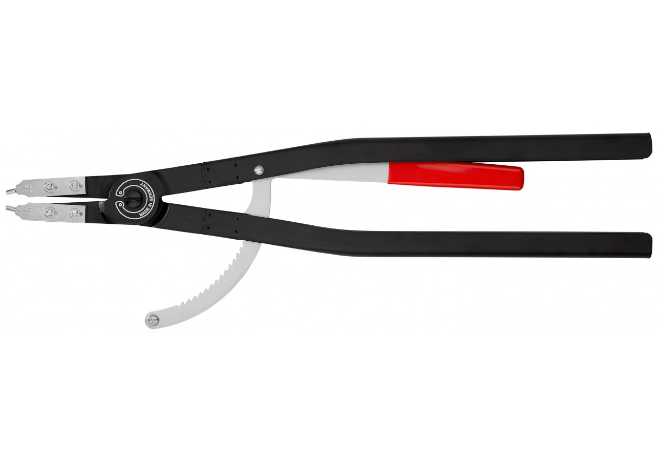 Pince pour circlips intérieurs Alésage de 252 à 400mm - 580mm - Epoxy noir - Knipex - 4410J6