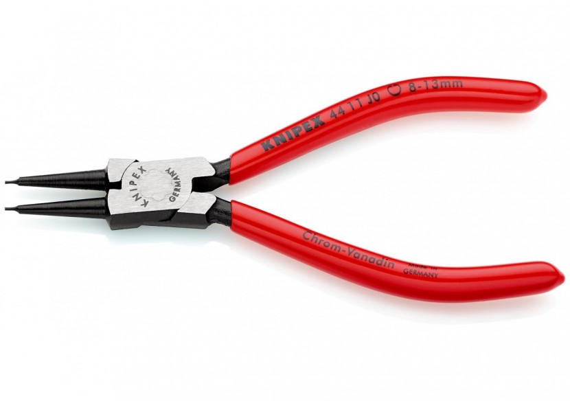 Pince pour circlips intérieurs Alésage de 8 à 13mm - 140mm - Gainage PVC - Knipex - 4411J0
