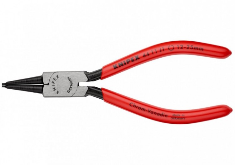 Pince pour circlips intérieurs Alésage de 12 à 25mm - 140mm - Gainage PVC - Knipex - 4411J1