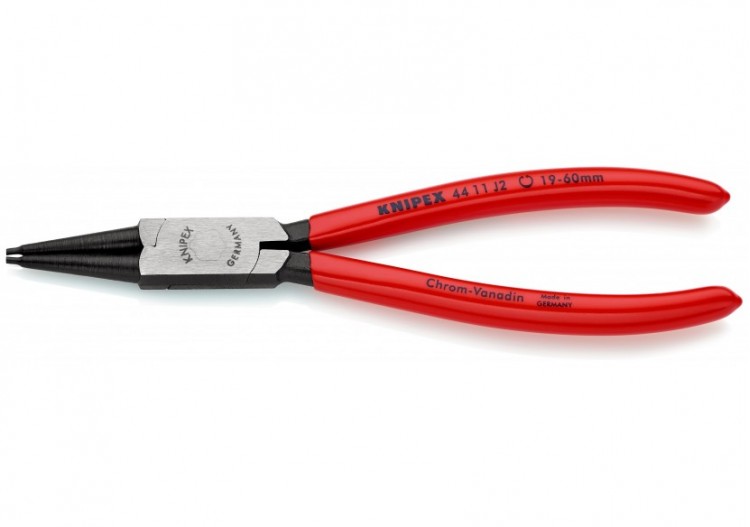 Pince pour circlips intérieurs Alésage de 19 à 60mm - 180mm - Gainage PVC - Knipex - 4411J2