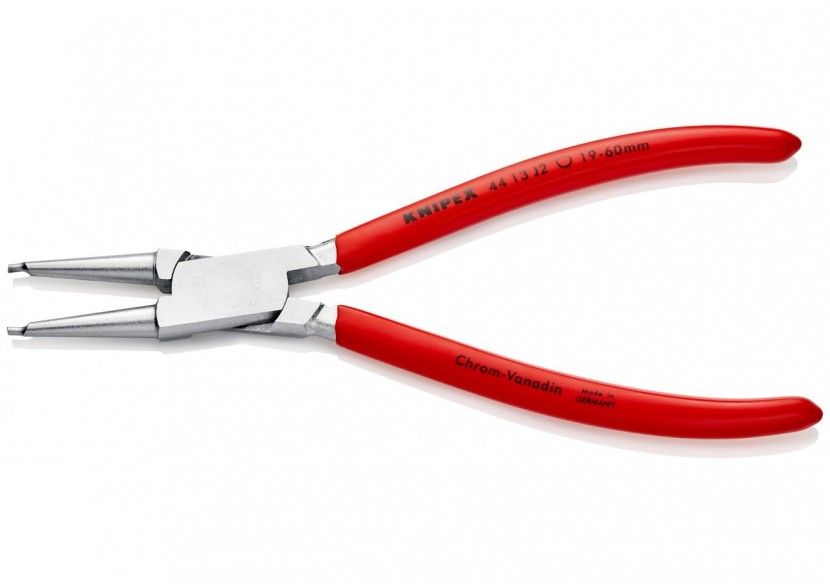 Pince pour circlips intérieurs Alésage 19 à 60mm - 180mm - Gainage PVC - Chromée - Knipex - 4413J2