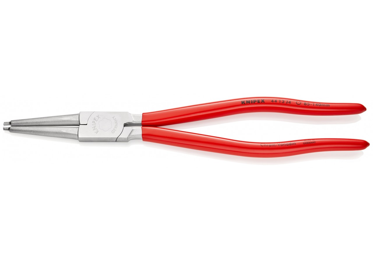 Pince pour circlips intérieurs Alésage de 85 à 140mm - 320mm Gainage PVC Chromée - Knipex - 4413J4