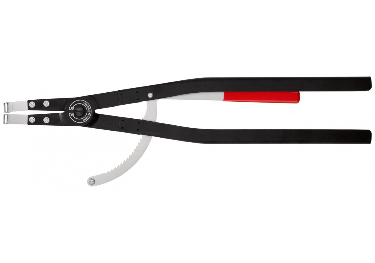 Pince pour circlips intérieurs Alésage de 122 à 300mm - 590mm 90 ° - Epoxy noir - Knipex - 4420J51