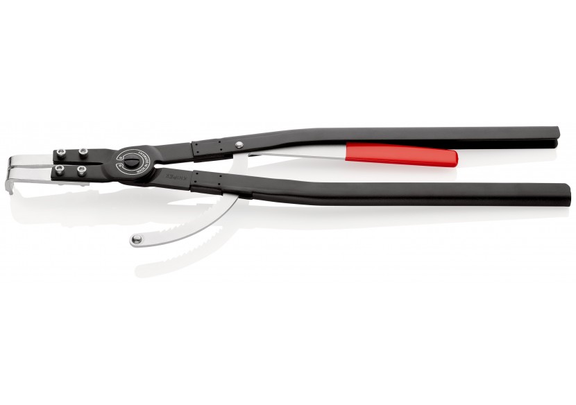 Pince pour circlips intérieurs Alésage de 252 à 400mm - 600mm à 90° - Epoxy noir - Knipex - 4420J61