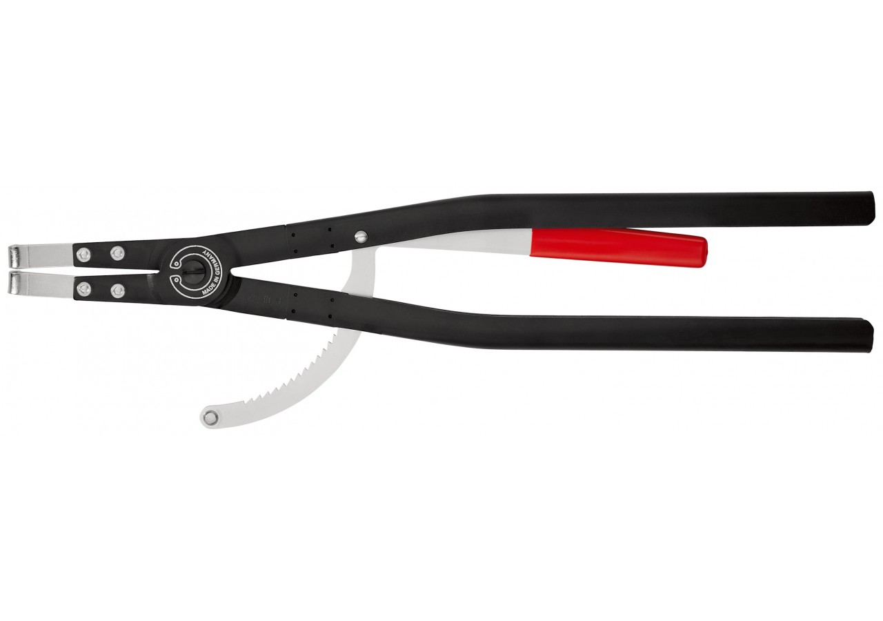 Pince pour circlips intérieurs Alésage de 252 à 400mm - 600mm à 90° - Epoxy noir - Knipex - 4420J61
