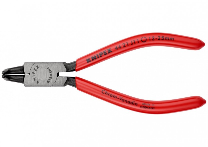 Pince pour circlips intérieurs Alésage de 12 à 25mm - 130mm à 90° - Gainage PVC - Knipex - 4421J11
