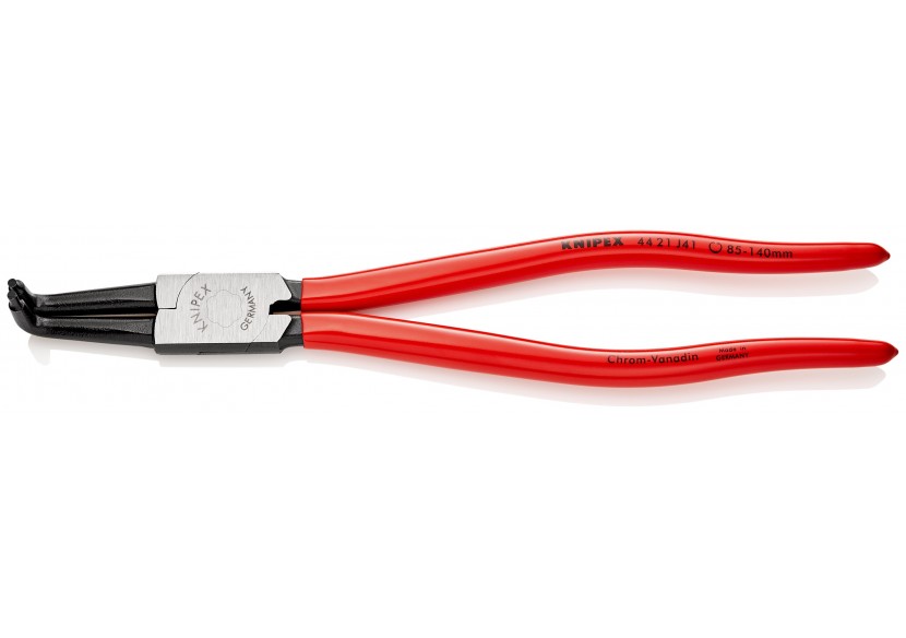 Pince pour circlips intérieurs Alésage de 85 à 140mm - 300mm à 90° - Gainage PVC - Knipex - 4421J41