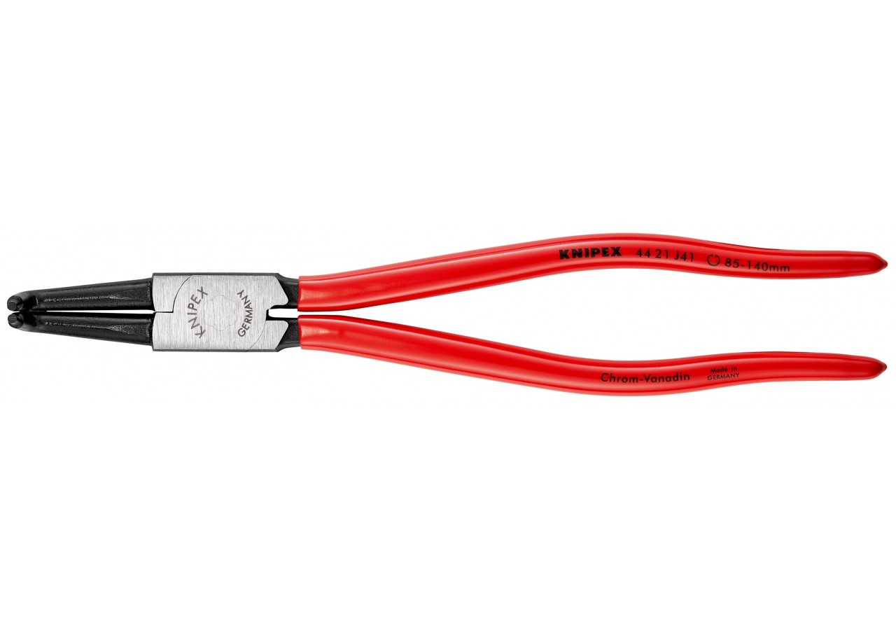 Pince pour circlips intérieurs Alésage de 85 à 140mm - 300mm à 90° - Gainage PVC - Knipex - 4421J41