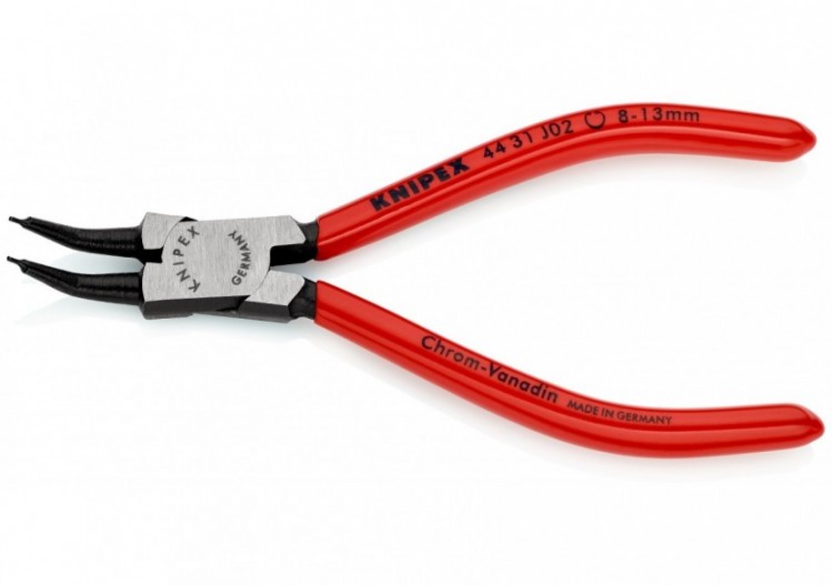 Pince pour circlips intérieurs Alésage de 8 à 13mm - 140mm à 45° - Gainage PVC - Knipex - 4431J02 2